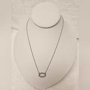 Kendra Scott Elisa open frame crystal necklace